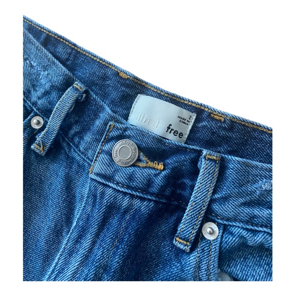 Aritzia Wilfred Free Jeans Distressed Denim Wilfred 2 - Picture 5 of 8